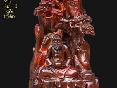 Đạt Ma Thiền Gỗ trắc