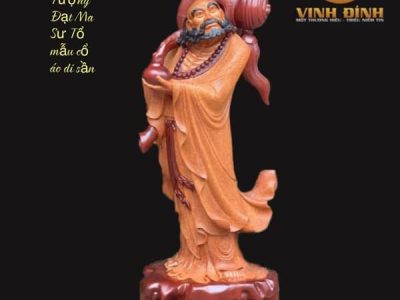 Đạt Ma Mẫu Cổ Áo Di Sần Hương Ta 106x26x23 cm