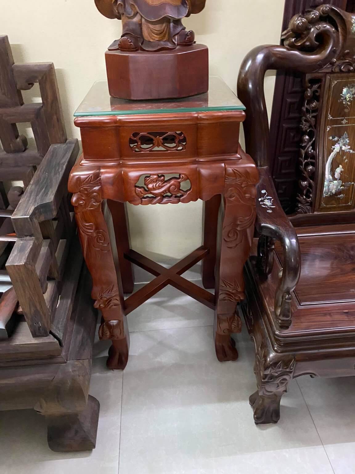 Đỉnh rồng gỗ hương ta bộ 12 món - Ảnh 8