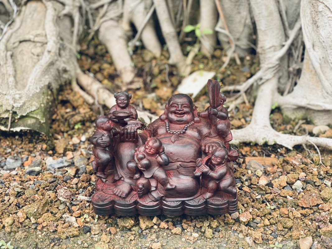 Di Lạc Ngũ Phúc 9x14x11 cm
