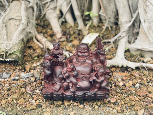 Di Lạc Ngũ Phúc 9x14x11 cm