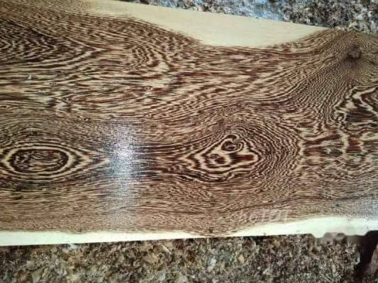 gỗ mun da báo